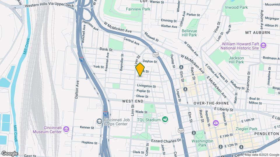 536 Findlay St Map and Location Details