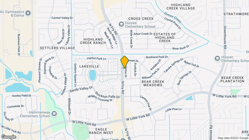 6603 Gorton Dr Map and Location Details