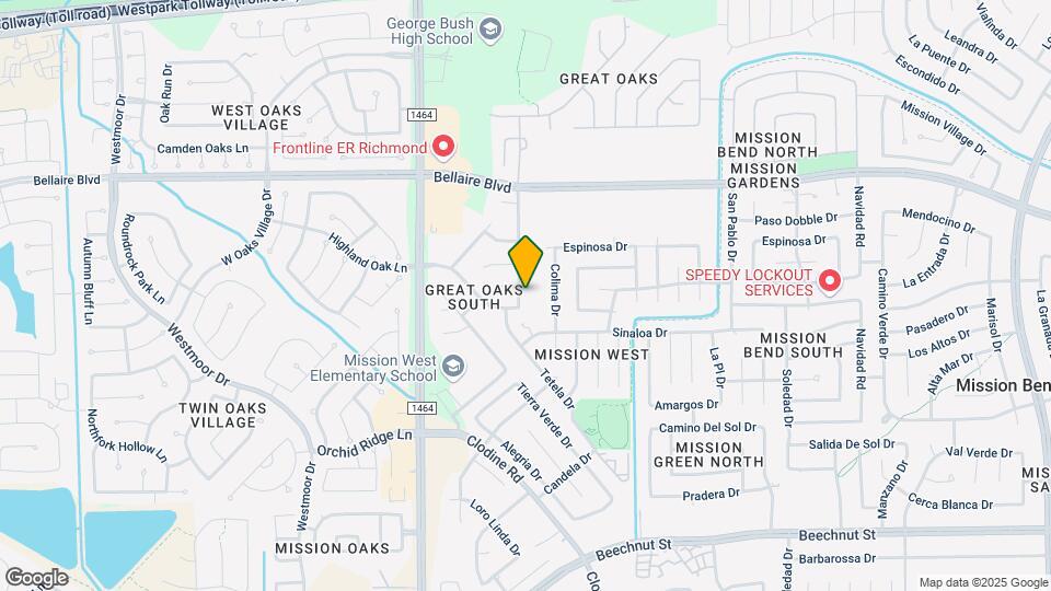 7247 Chickory Woods Ln Map and Location Details