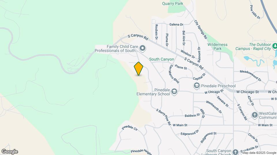 213 N Berry Pine Rd Map and Location Details