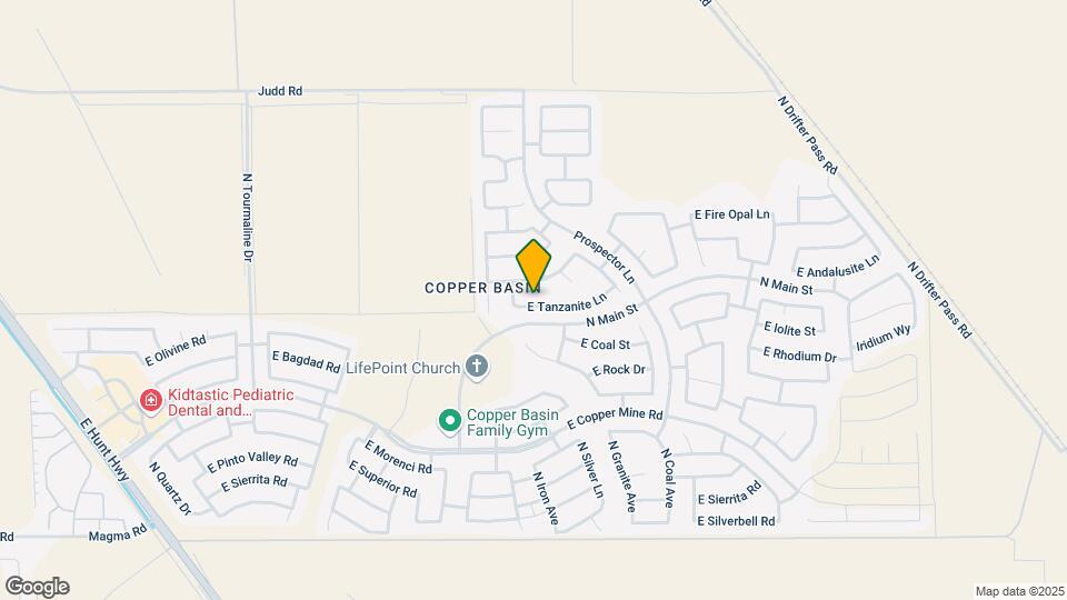 3984 E Tanzanite Ln Map and Location Details