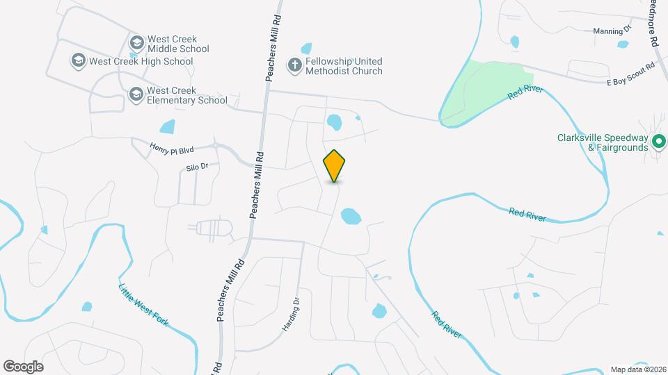 1366 Dan Brown Dr Map and Location Details