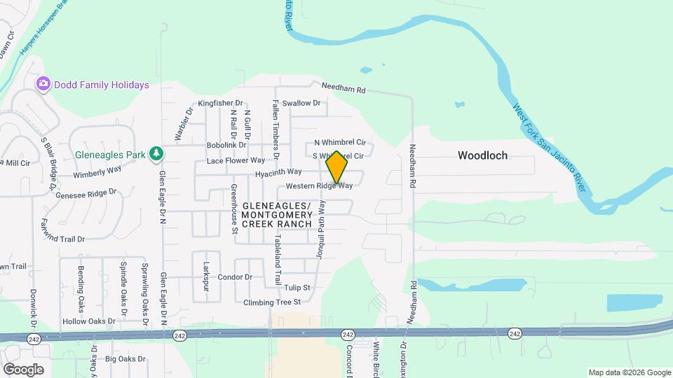 9976 Western Ridge Way Map and Location Details