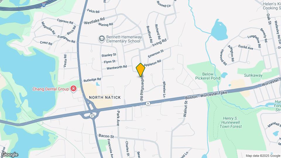 22 Wethersfield Rd Map and Location Details
