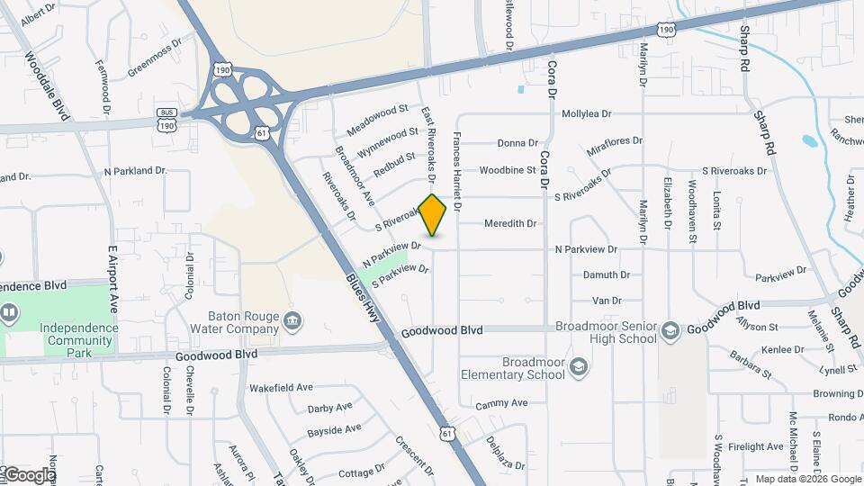 9163 N Parkview Dr Mapa y Detalles de la Ubicación