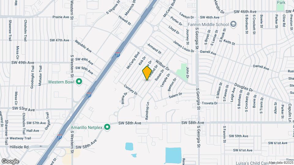 5129 Leland Dr Map and Location Details