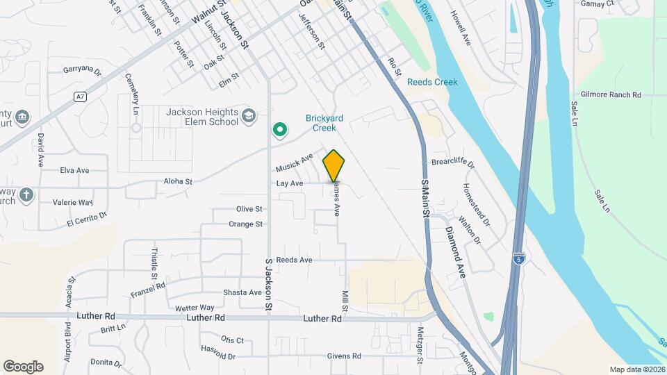 400 James Ct Map and Location Details