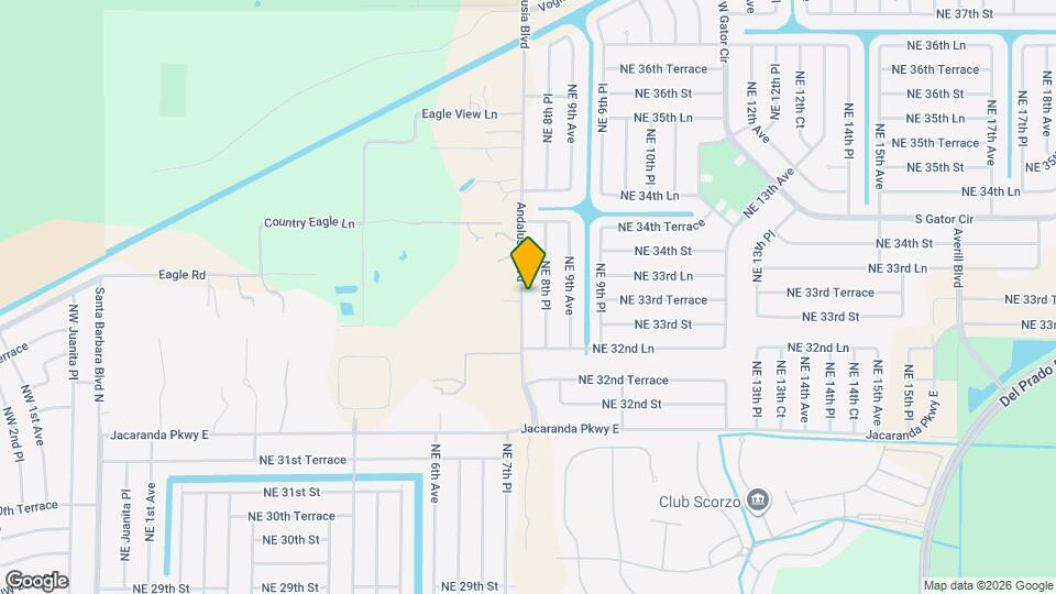 3315 Andalusia Blvd Map and Location Details