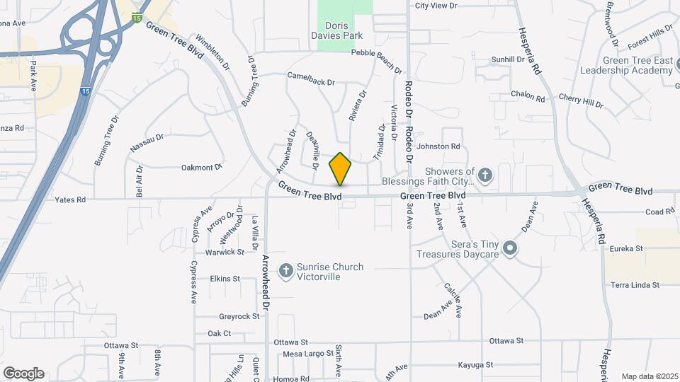 16301 Wimbleton Dr Map and Location Details