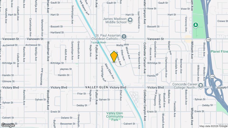 6613 Atoll Ave Map and Location Details