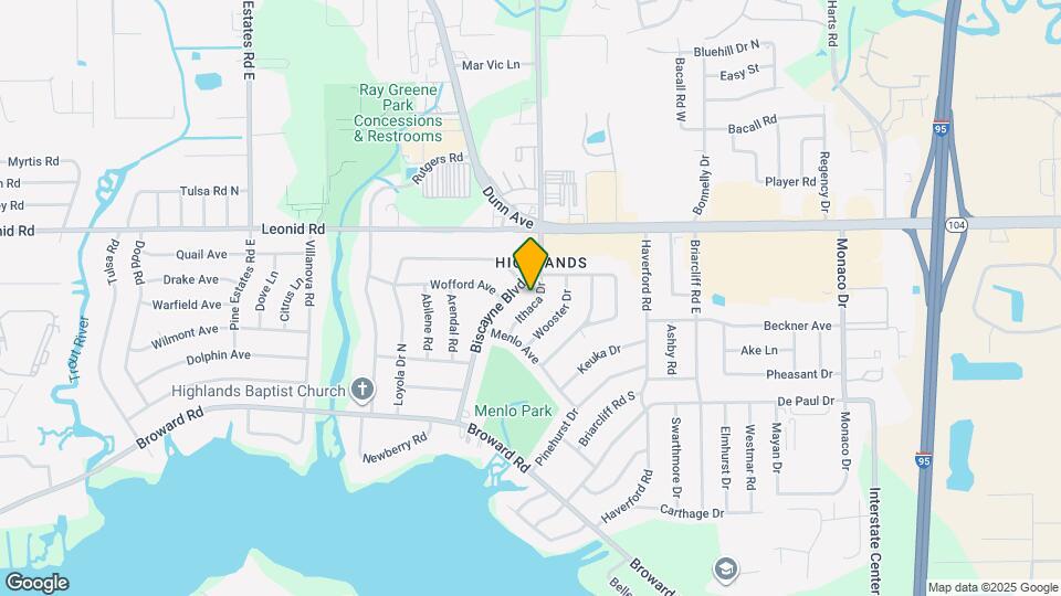 10610 Ithaca Dr Map and Location Details