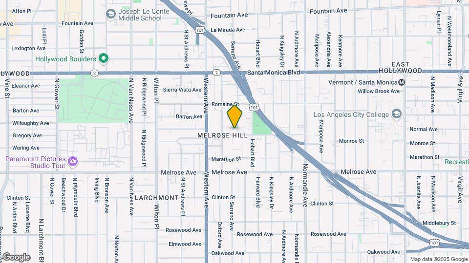 5057 Lemon Grove Ave Map and Location Details