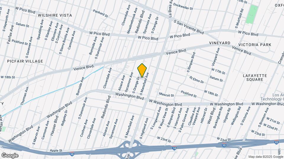 5014 Pickford St Map and Location Details
