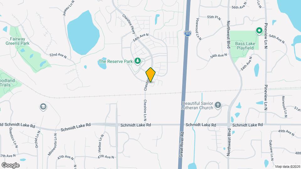 13925 52nd Ave N Mapa y Detalles de la Ubicación