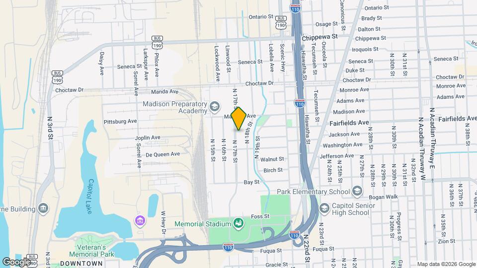 2014 N 17th St Map and Location Details