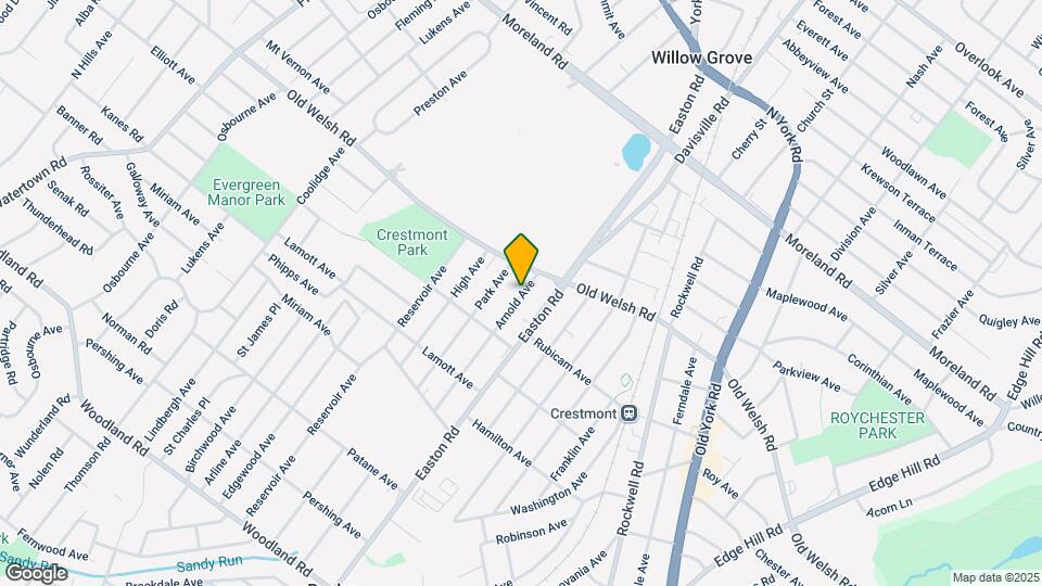 1740 Arnold Ave Map and Location Details