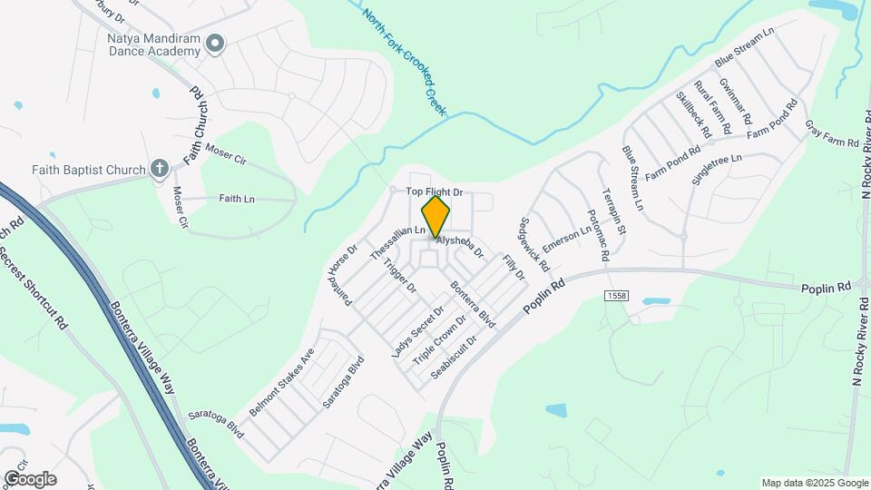 2603 Bonterra Blvd Map and Location Details