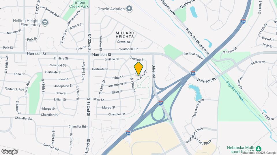 7210 Audrey St Map and Location Details