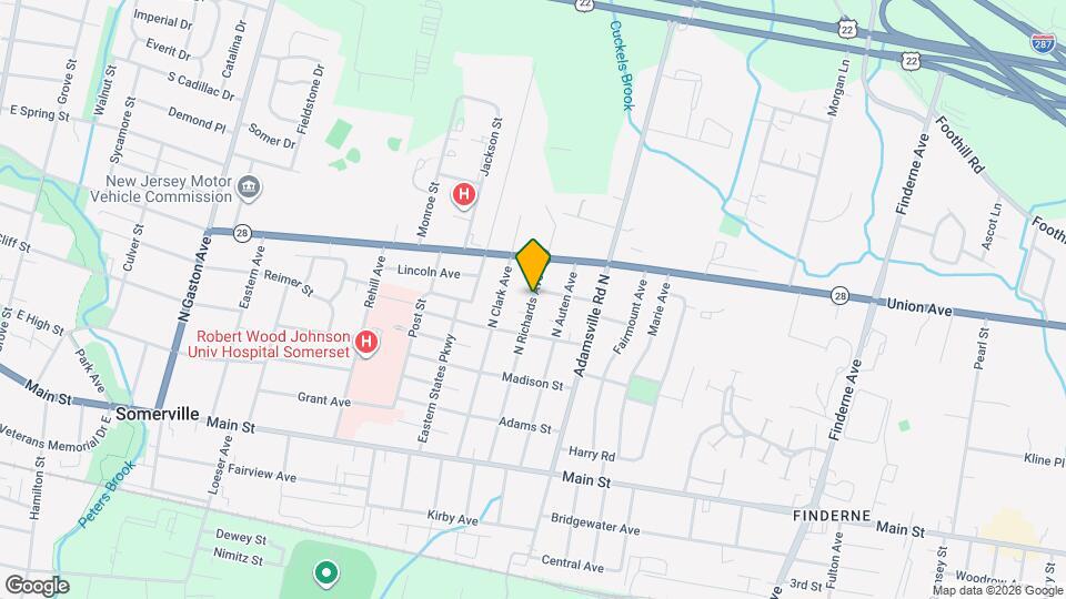 152 N Auten Ave Map and Location Details