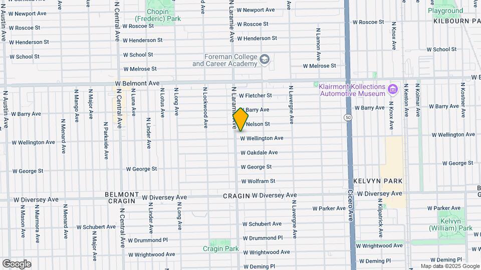 5150 W Wellington Ave Map and Location Details