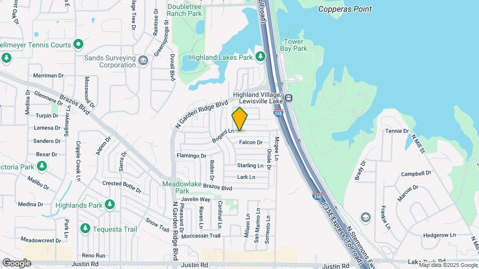 1330 Bogard Ln Mapa y Detalles de la Ubicación