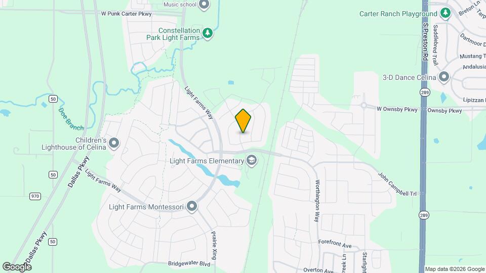 3608 Meridian Ave Map and Location Details