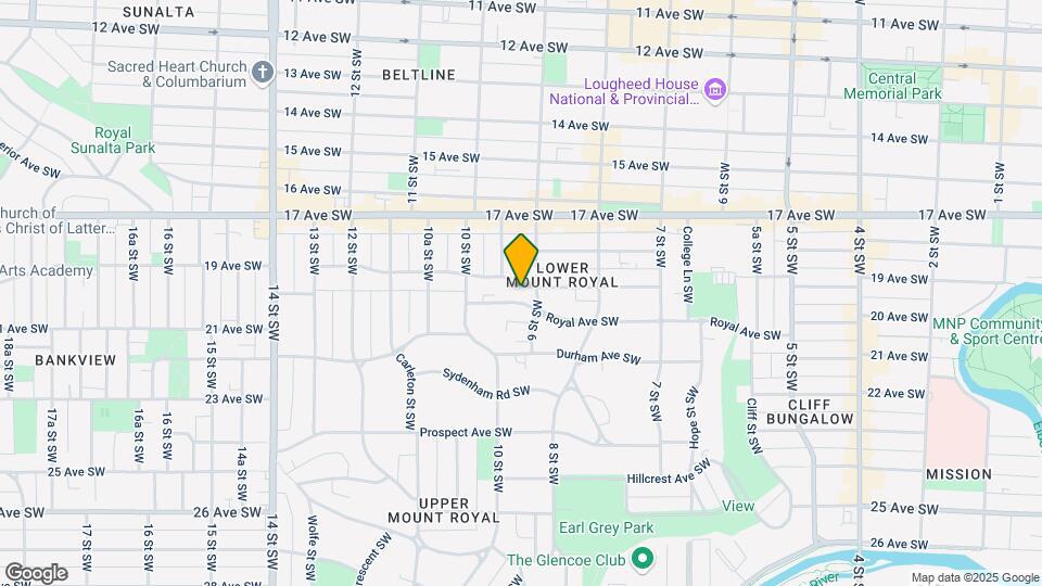1005 Cameron Ave SW Map and Location Details
