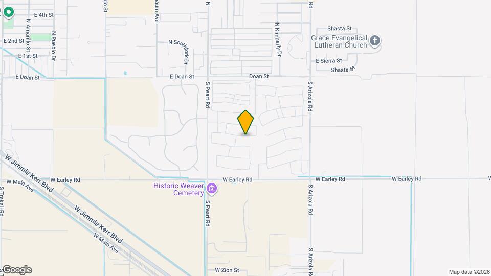 1575 E Lardner Dr Map and Location Details