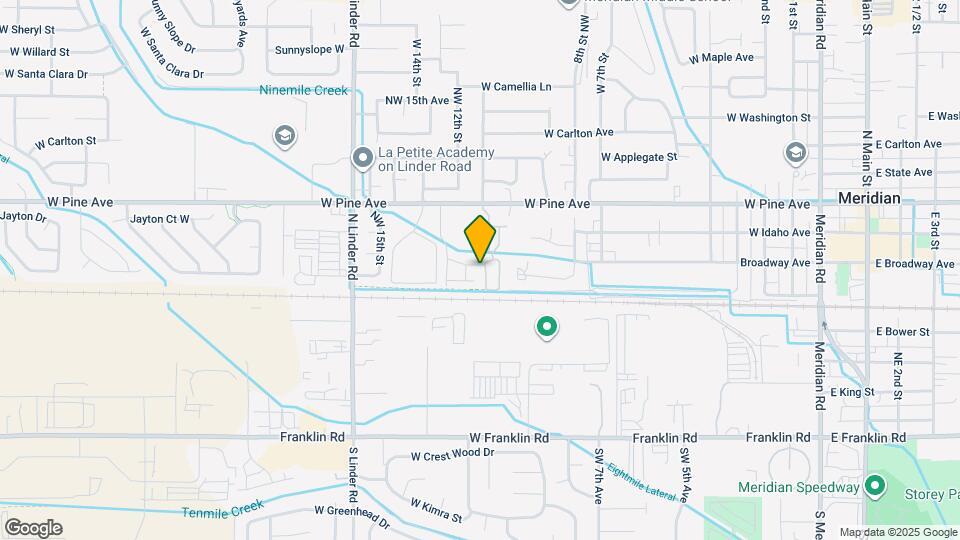 1055 W Pine Ave Map and Location Details