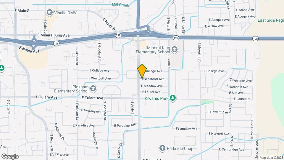 2925 E Westcott Ave Mapa y Detalles de la Ubicación