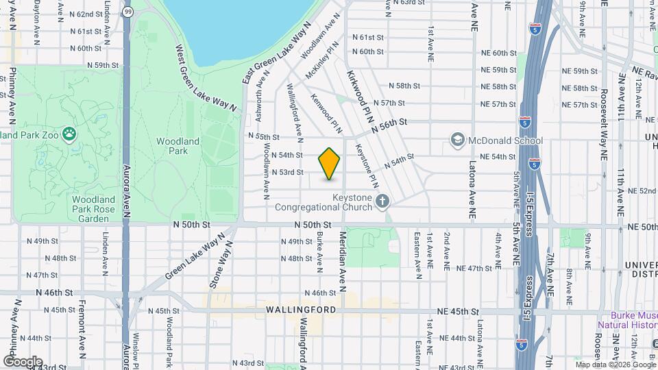 1840 N 52nd St Map and Location Details