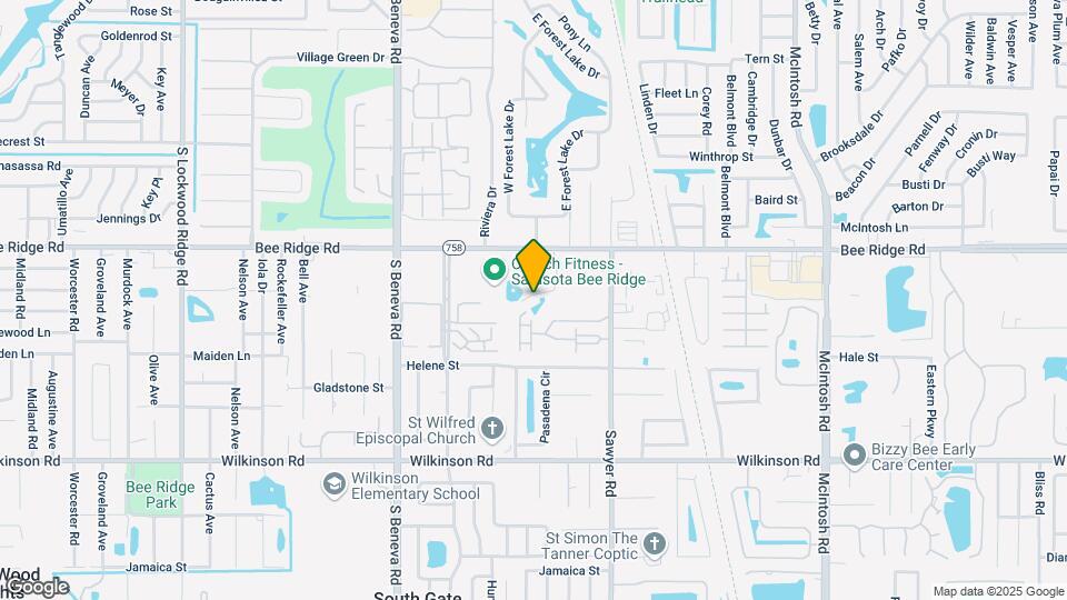 Lake Forest Villas Map and Location Details