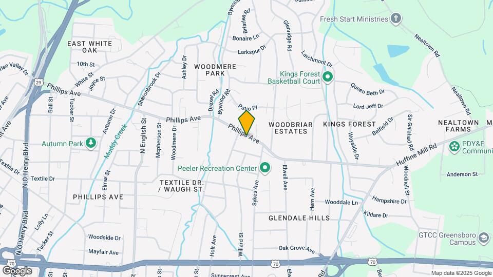 2402 Phillips Ave Map and Location Details
