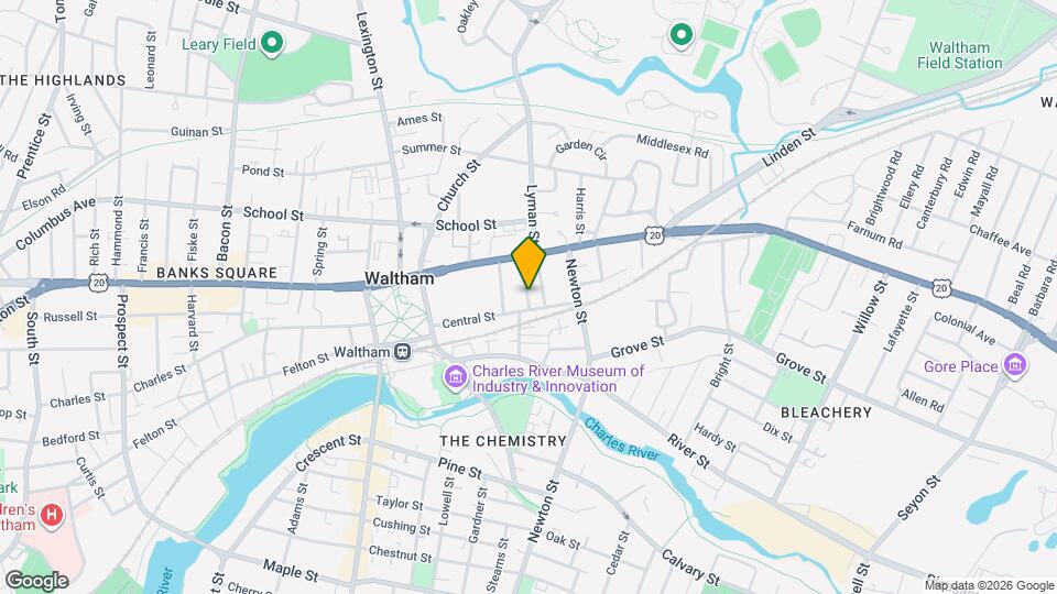 34 Cross St Map and Location Details