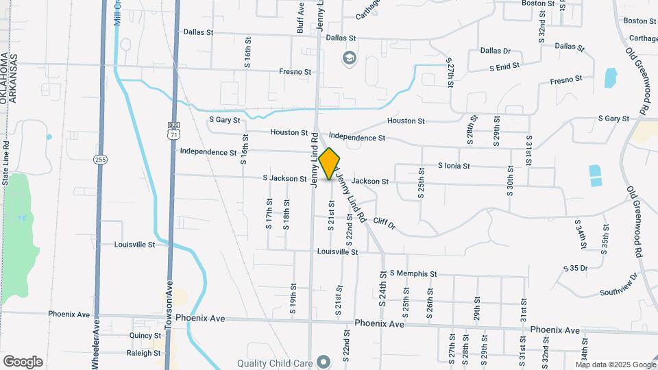 2016 Jackson St Map and Location Details