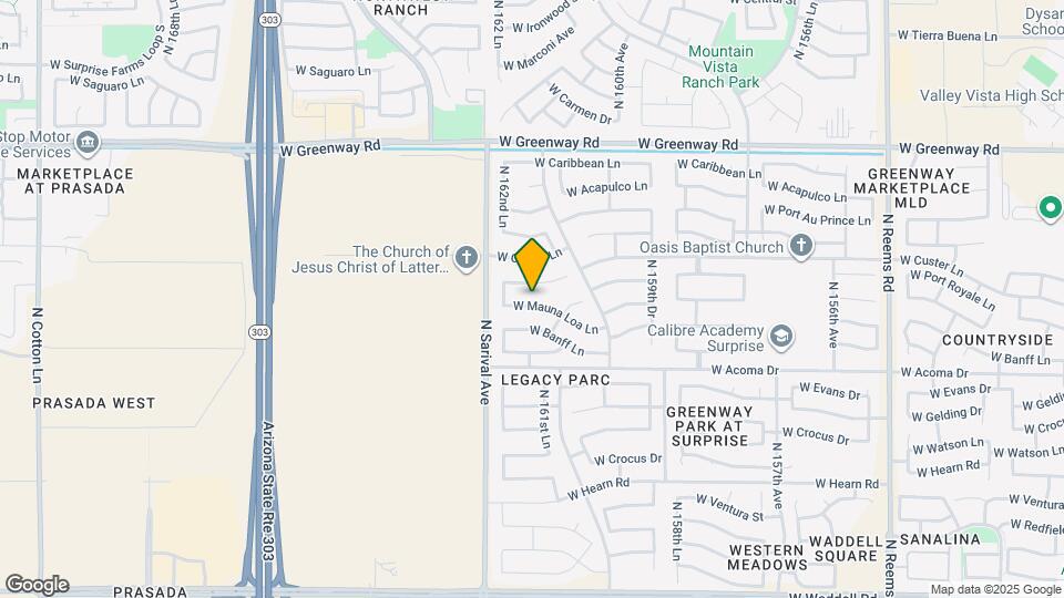 16200 W Mauna Loa Ln Mapa y Detalles de la Ubicación