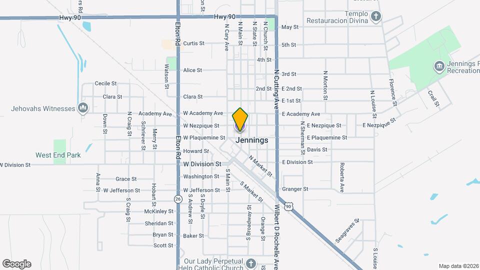 307 N Main St Map and Location Details