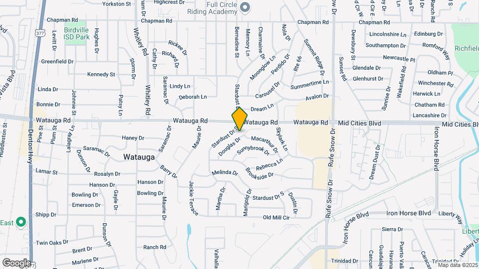 6257 Douglas Dr Map and Location Details