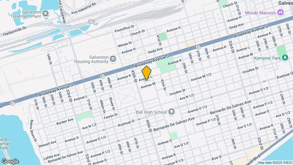 1214 44th St-Unit -A Map and Location Details