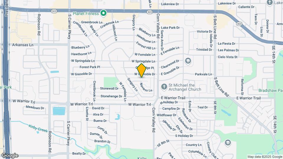 402 Liberty Pl Map and Location Details