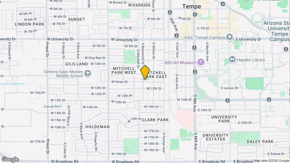 528 W Howe St Mapa y Detalles de la Ubicación