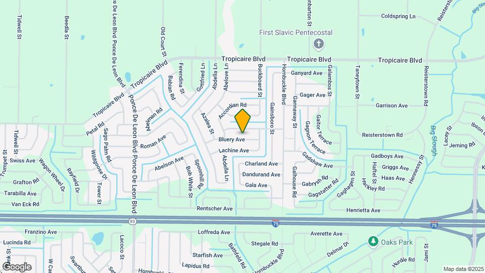 6298 Bluery Ave Map and Location Details