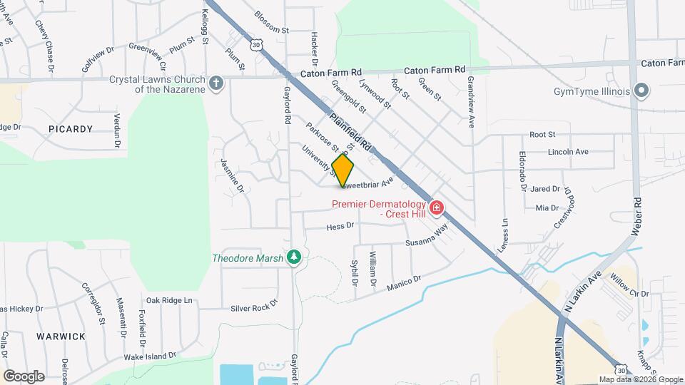 2303 Sweetbriar Ave Map and Location Details