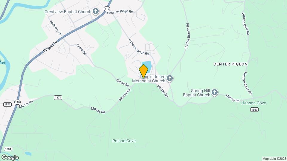 1209 Murray Rd Map and Location Details