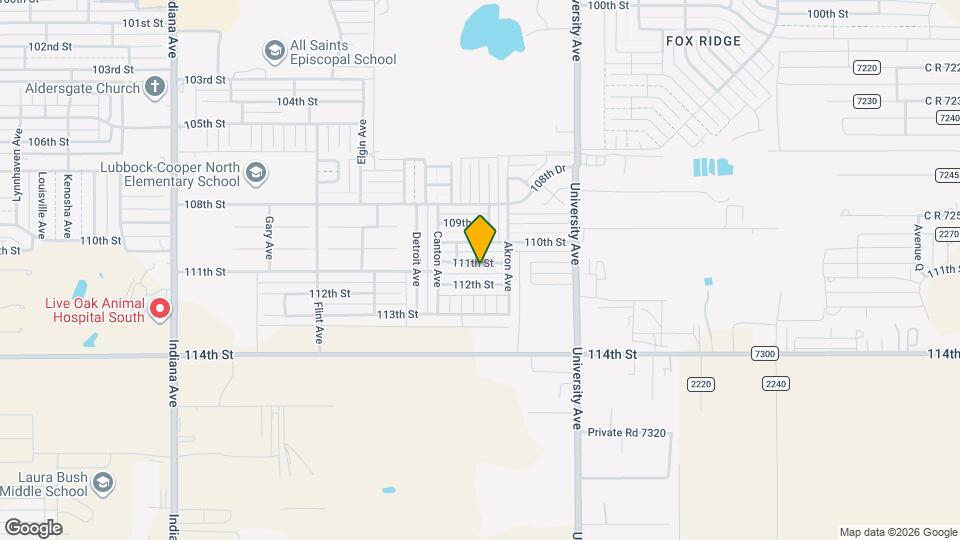 2613 111th St Map and Location Details