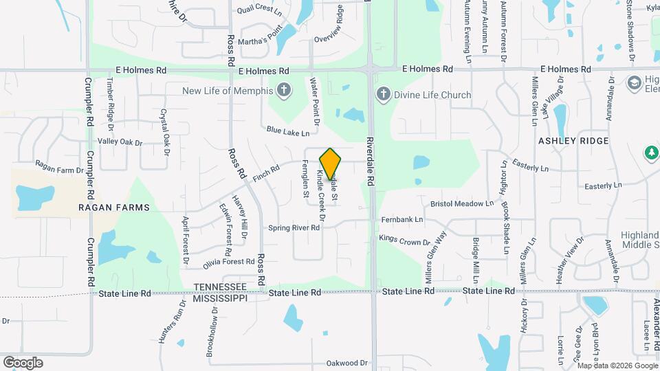 5435 Gardendale St Map and Location Details