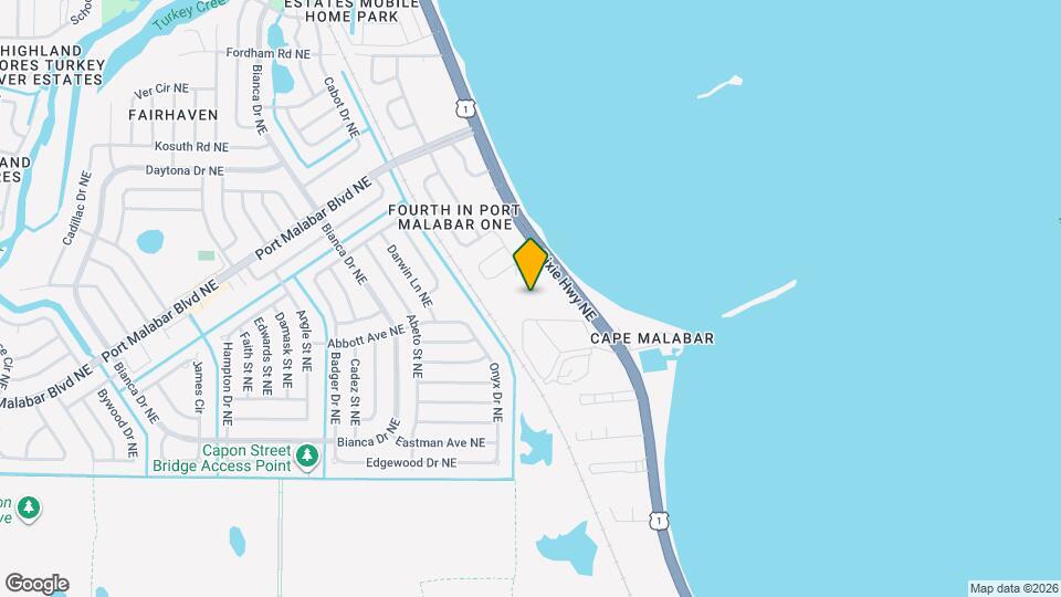 Enso Palm Bay Mapa y Detalles de la Ubicación