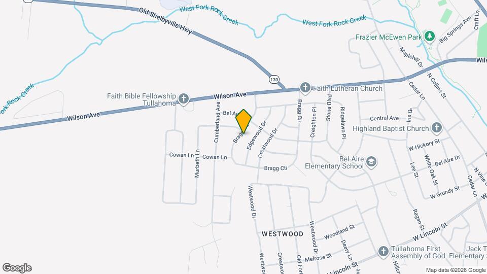 910 Bragg Cir Map and Location Details