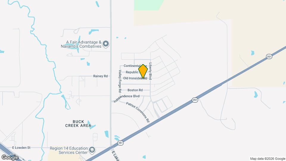 2233 Old Ironsides Rd Map and Location Details