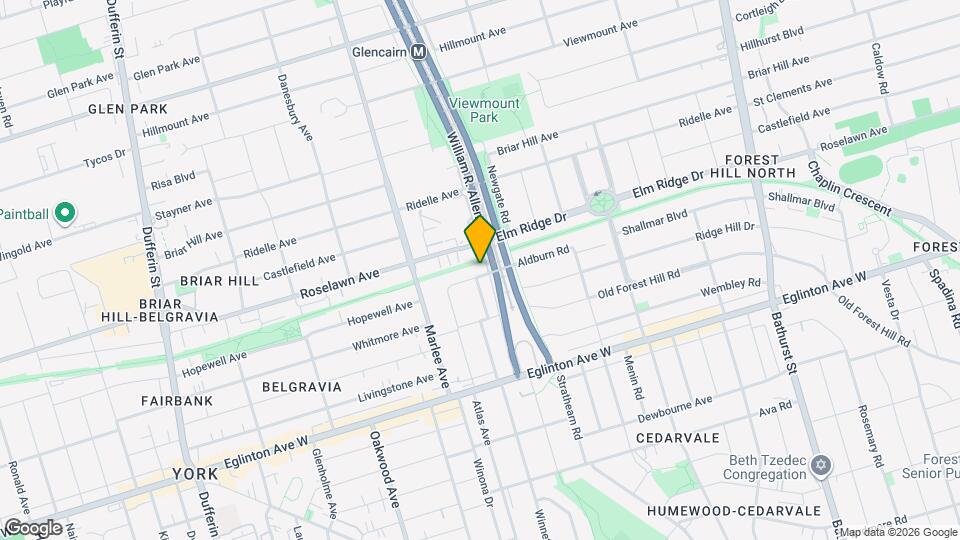 86 Fairleigh Crescent Map and Location Details